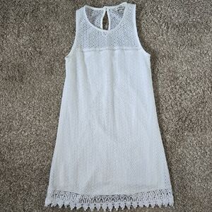 Speechless White Lace Sleeveless Dress Size XS